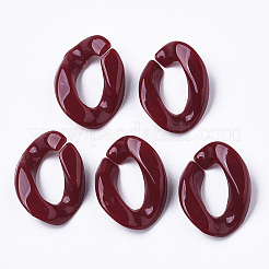 Opaque Acrylic Linking Rings&nbsp;OACR-T011-88F