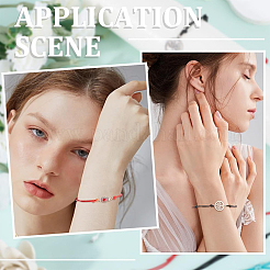 10Pcs Nylon Thread Bracelets Making&nbsp;BJEW-YW00010