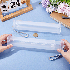 2Pcs Extendable Plastic Paint Brush Case&nbsp;AJEW-GF0013-01