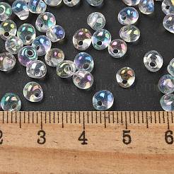 6/0 Inside Colours Fringe Glass Seed Beads&nbsp;X1-SEED-A034-03K