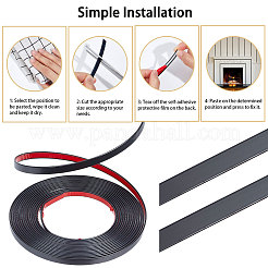 Matte Style PVC Self-Adhesive Floor Seam Stickers&nbsp;DIY-WH0033-51A-02