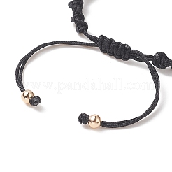 Adjustable Braided Nylon Thread Link Bracelet Making&nbsp;AJEW-JB01157-02