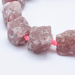 Natural Strawberry Quartz Beads Strands&nbsp;G-K203-66