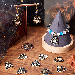 24Pcs 4 Styles Rack Alloy Enamel Pendants&nbsp;ENAM-SC0004-94G