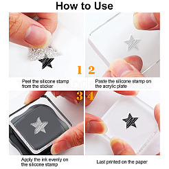 PVC Stamps&nbsp;DIY-WH0371-0222