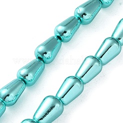 Electroplated Synthetic Non-Magnetic Hematite Beads Strands&nbsp;G-C248-H01-6x12mm