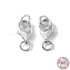 925 Sterling Silver Lobster Claw Clasps&nbsp;STER-I010-11mm