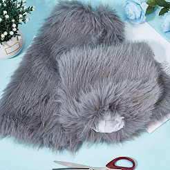 Polyester Imitation Fox Hair Boot Cover&nbsp;AJEW-WH0570-04C