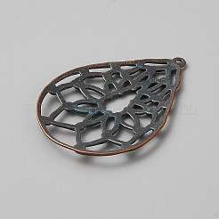 Tibetan Styles Alloy Pendants&nbsp;FIND-CJC0024-84A