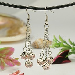 Stylish Tibetan Style Chandelier Earrings&nbsp;EJEW-JE00511