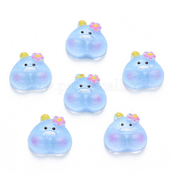 Translucent Resin Cabochons&nbsp;CRES-N030-021