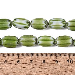 Handmade Millefiori Glass Barrel Beads&nbsp;LA-N002-07B