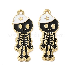 Alloy Enamel Pendants&nbsp;ENAM-G211-02G-04