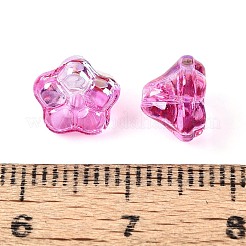 Electroplate Transparent Glass Beads Strands&nbsp;EGLA-N055-03A-06