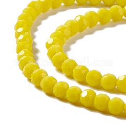 Faceted(32 Facets) Glass Beads Strands&nbsp;EGLA-J042-35A-M
