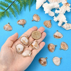 15Pcs Plating Acrylic Pendants&nbsp;OACR-YW0002-61