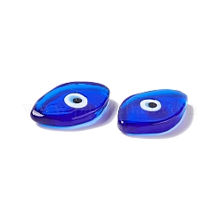 Handmade Evil Eye Lampwork Cabochons&nbsp;LAMP-F025-06F