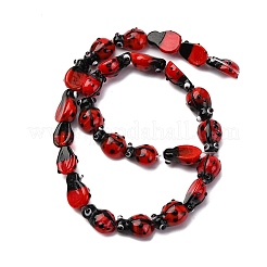 Handmade Lampwork Beads Strands&nbsp;LAMP-S069-02
