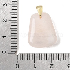 Natural Rose Quartz Pendants&nbsp;G-C282-03E