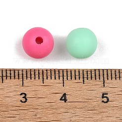 Opaque Frosted Acrylic Beads&nbsp;MACR-K361-27