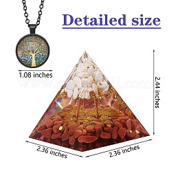 Resin Orgonite Pyramid Ornaments&nbsp;JX356A