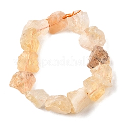 Heated Natural Citrine Beads Strands&nbsp;G-S386-C19