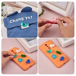 26Pcs 13 Style Transparent Resin Cabochons&nbsp;RESI-SZ0002-71