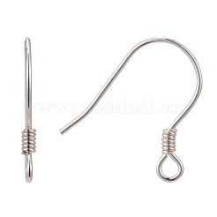 925 Sterling Silver Earring Hooks&nbsp;STER-M031-01S