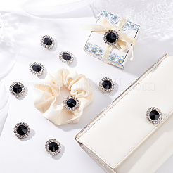 16Pcs Alloy Rhinestone Shank Buttons&nbsp;BUTT-GA0001-19B