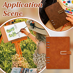30Pcs Loose-leaf Album Pages Papers for 6-Ring Binder Scrapbook&nbsp;OFST-PH0001-09