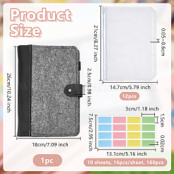 1Pc Felt Notebooks Cover&nbsp;AJEW-OC0015-52B