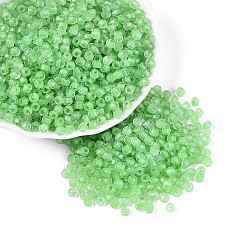 Transparent Inside Colours Glass Seed Beads&nbsp;SEED-T007-20A-03