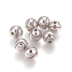8Pcs Brass Enamel Beads&nbsp;KK-BC0007-14P