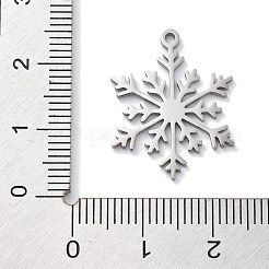 Christmas Theme Anti-Tarnish 304 Stainless Steel Pendants&nbsp;STAS-R003-04P-05