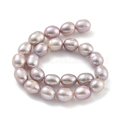 Natural Cultured Freshwater Pearl Beads Strands&nbsp;PEAR-P062-08J