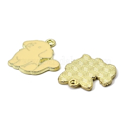Alloy Enamel Pendants&nbsp;FIND-I064-04G-01