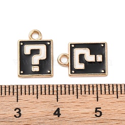 Alloy Enamel Charms&nbsp;ENAM-Q001-08G-03