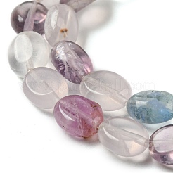 Natural Fluorite Beads Strands&nbsp;G-M420-D05-01