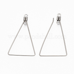 Tarnish Resistant 304 Stainless Steel Wire Pendants&nbsp;STAS-T051-001