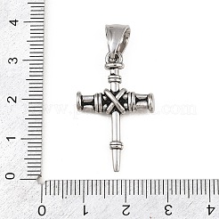 304 Stainless Steel Pendants&nbsp;STAS-C164-01A-AS
