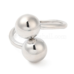 Large Ball Cluster Finger Ring&nbsp;RJEW-A017-01P