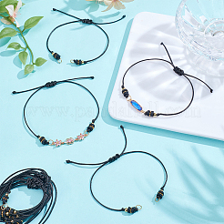 20Pcs Waxed Polyester Cord Bracelets Making&nbsp;AJEW-UN00046