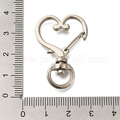 Alloy Swivel Clasps&nbsp;FIND-A045-01B-P