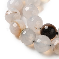 Dyed & Heated Natural Agate Beads Strands&nbsp;G-P539-D01-04