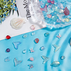 DIY Glass Beads & Charm Making Finding Kit&nbsp;GLAA-CA0001-23