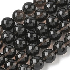 Natural Ice Obsidian Beads Strands&nbsp;G-P590-A03-12mm-02