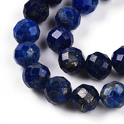 Natural Lapis Lazuli Beads Strands&nbsp;G-S345-6mm-24