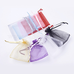 8 Colors Organza Bags&nbsp;OP-MSMC003-09-9x12cm