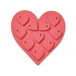 DIY Heart Pendant Silicone Molds&nbsp;LS-DIY-G051-C01