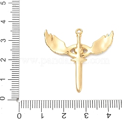 304 Stainless Steel Rhinestone Pendants&nbsp;STAS-Q119-24G-03